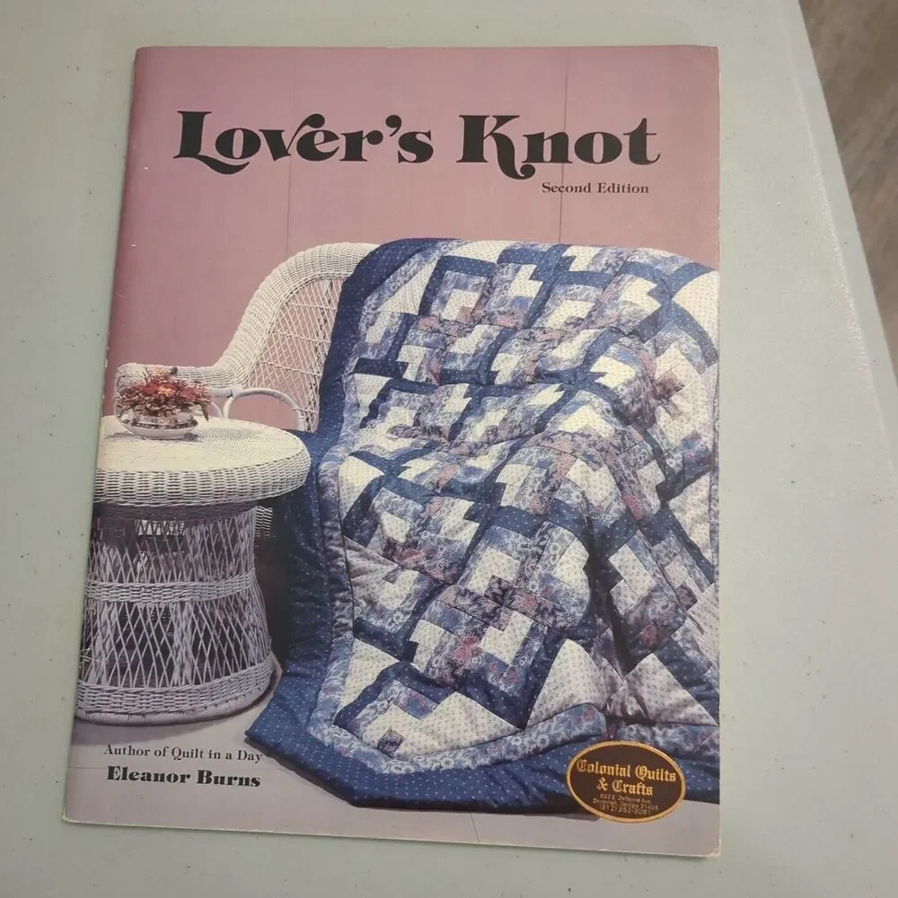 Lover's Knot Quilt by Eleanor Burns (1985, Trade Paperback)